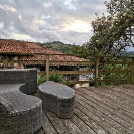 Villa La Casina Roja - Santolaya De Cabranes Arboleya Exterior foto
